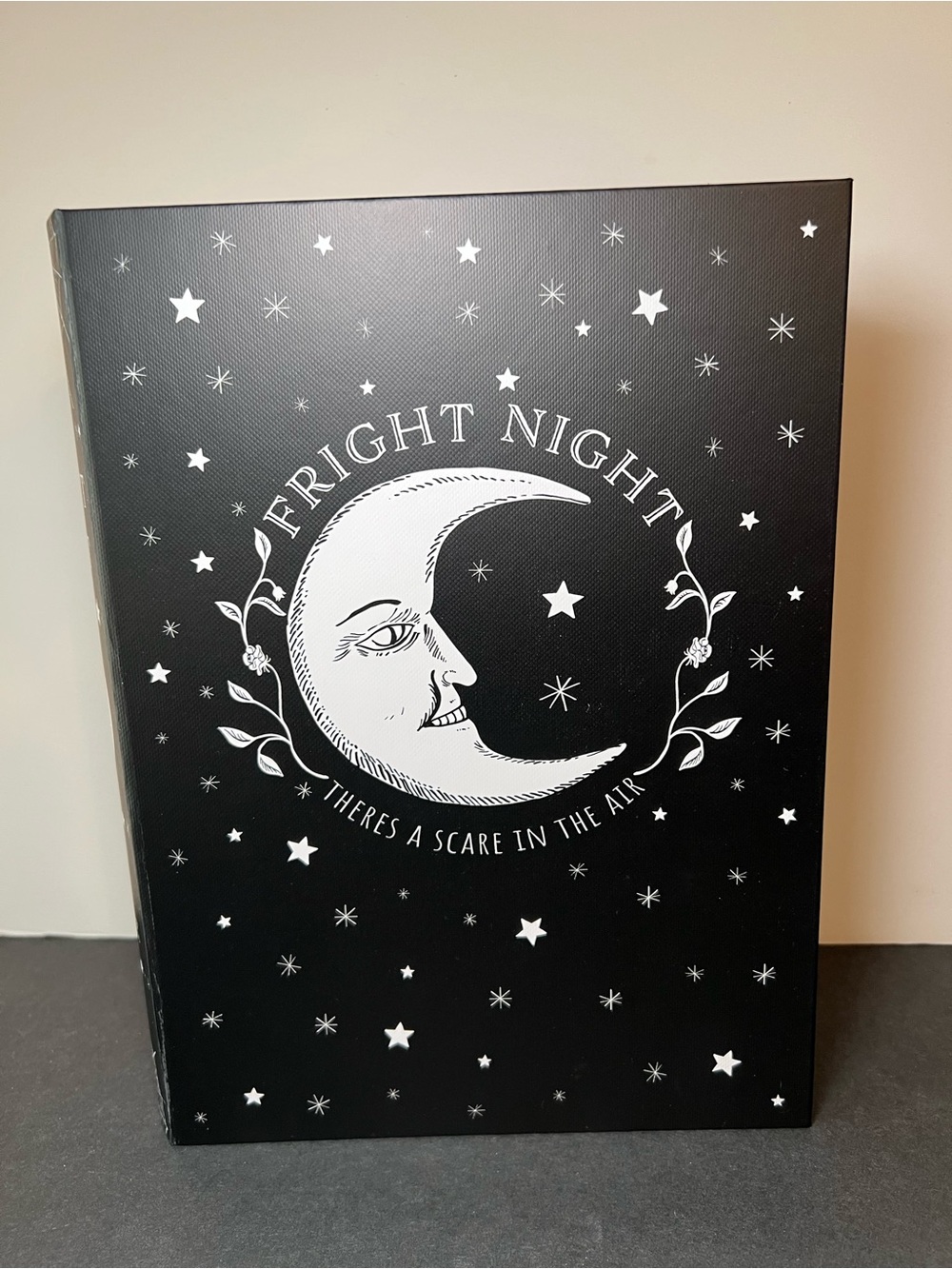 Fright Night Book Decor Box Halloween Library There’s a Scare in the Air Moon